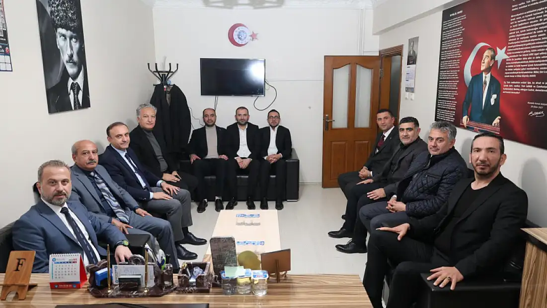 Elazığ İl Milli Eğitim Müdürü Şahin’den Türk Eğitim-Sen’e ziyaret