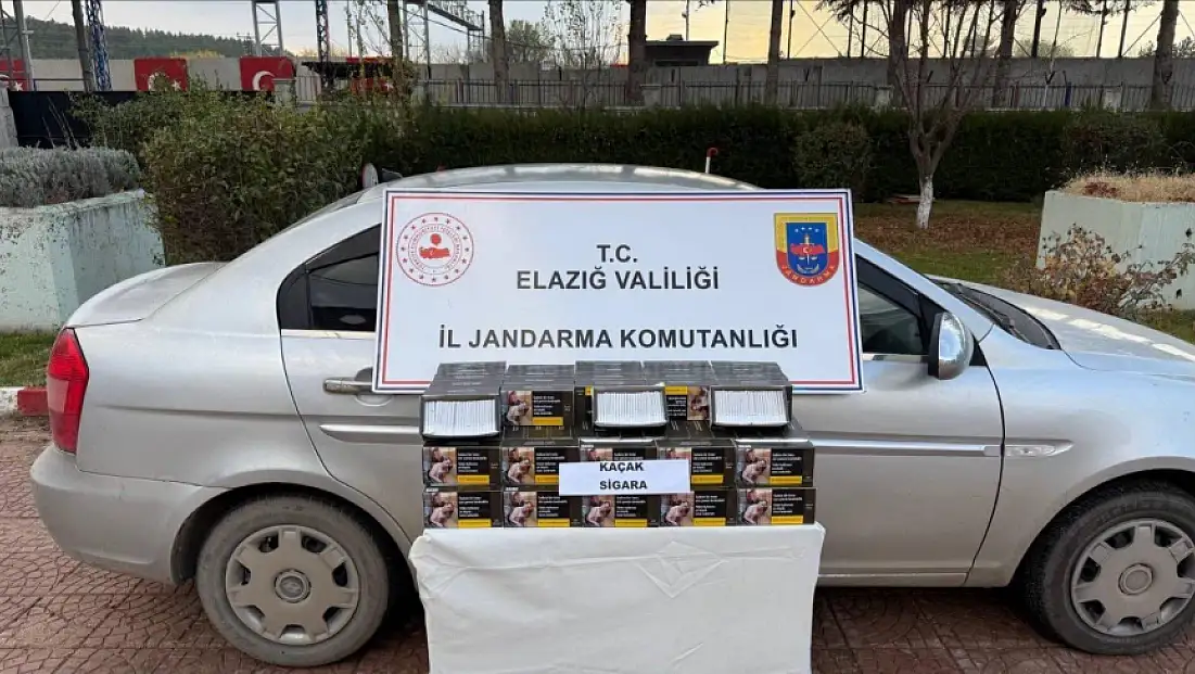 Elazığ jandarması kaçakçılara göz açtırmadı!