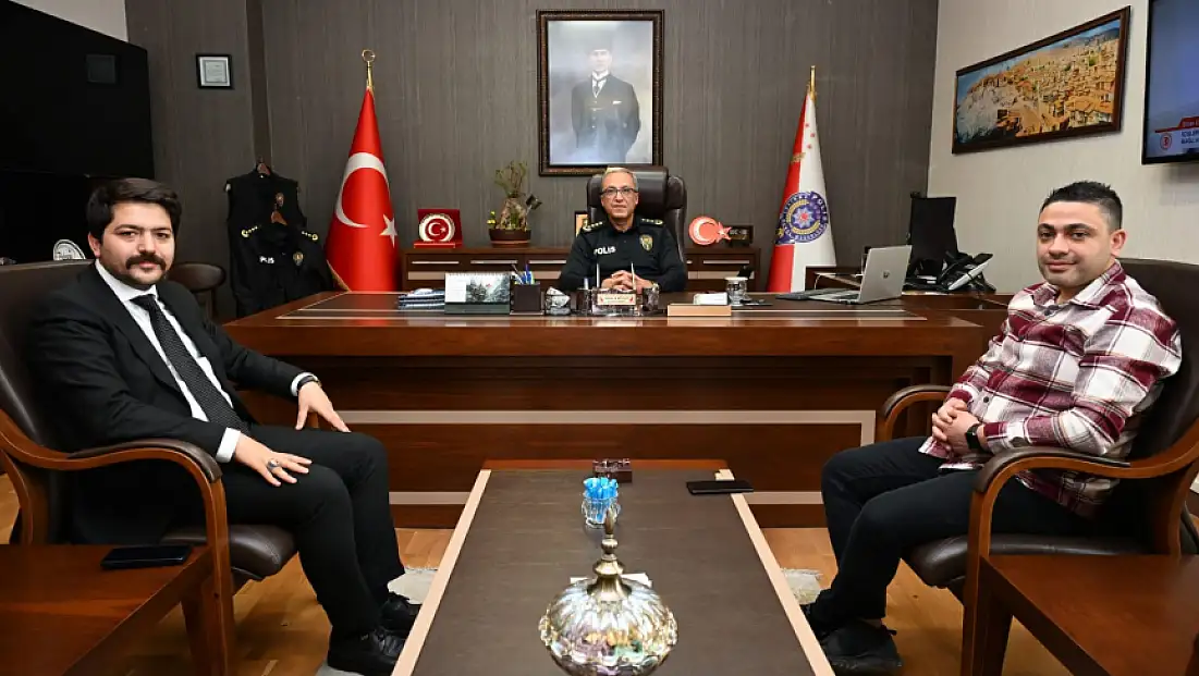 Türk Büro-Sen’den Emniyet Müdürü Karayel’e Ziyaret