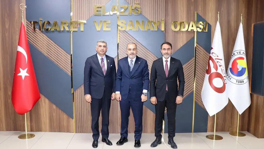 Vekil Erol ve Duran’dan TSO’ya ziyaret: 'Kent için birlikte çalışacağız'