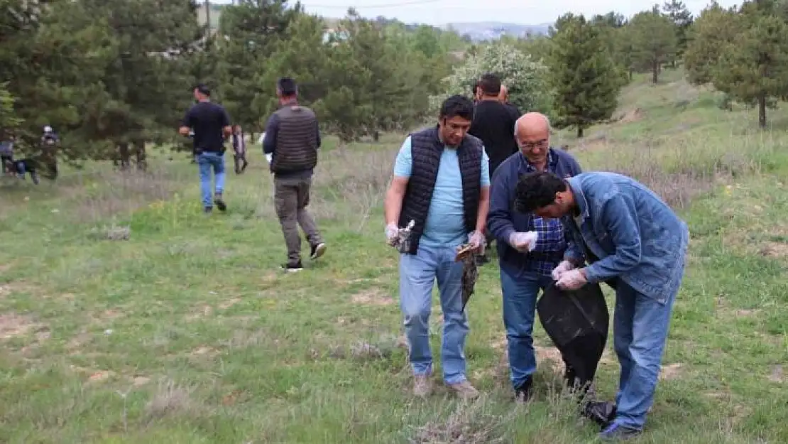 'Orman Benim' kampanyası ile temizlik yaptılar