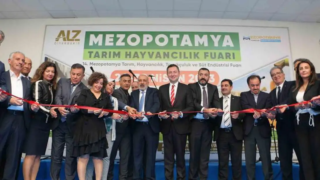 14. Mezopotamya Tarım ve Hayvancılık Fuarı kapılarını ziyaretçilere açtı