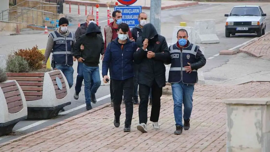 Suç makinaları polis ekipleri tarafından yakalandı