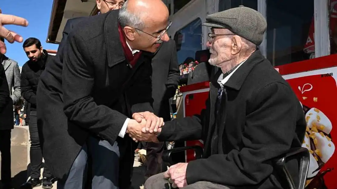 Başkan Adayı Sami Er, Hekimhan'da vatandaşlarla buluştu