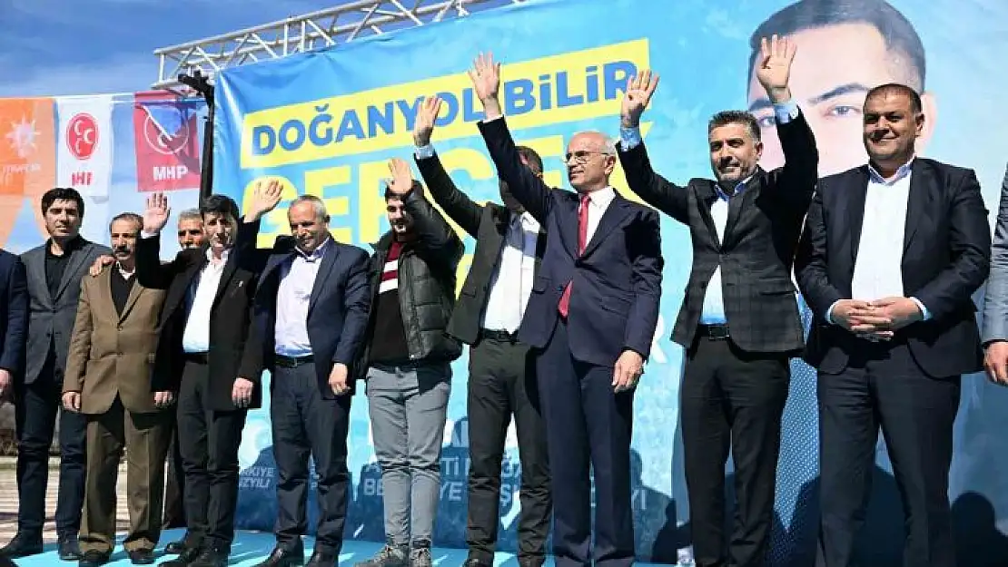 AK Parti Büyükşehir Adayı Sami Er, Doğanyol ilçesini ziyaret etti