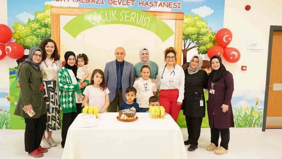 Battalgazi Devlet Hastanesi'nde 23 Nisan coşkusu