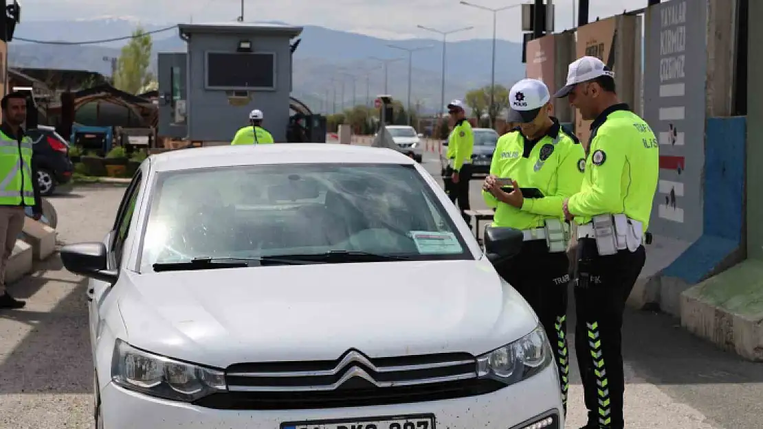 Bayram tatili dönüşünde trafik denetimleri arttı