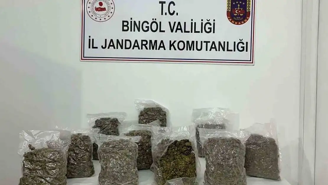 Bingöl'de 5 kilogram uyuşturucu madde ele geçirildi: 2 gözaltı