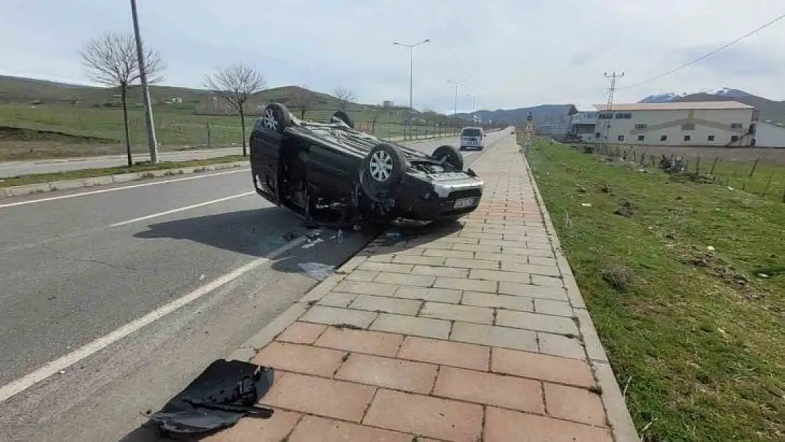 Bingöl'de trafik kazası: 5 yaralı