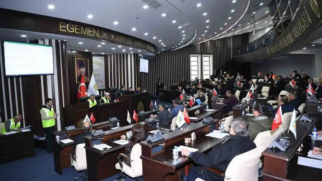 Büyükşehir Belediyesi Mart ayı meclis toplantısı yapıldı