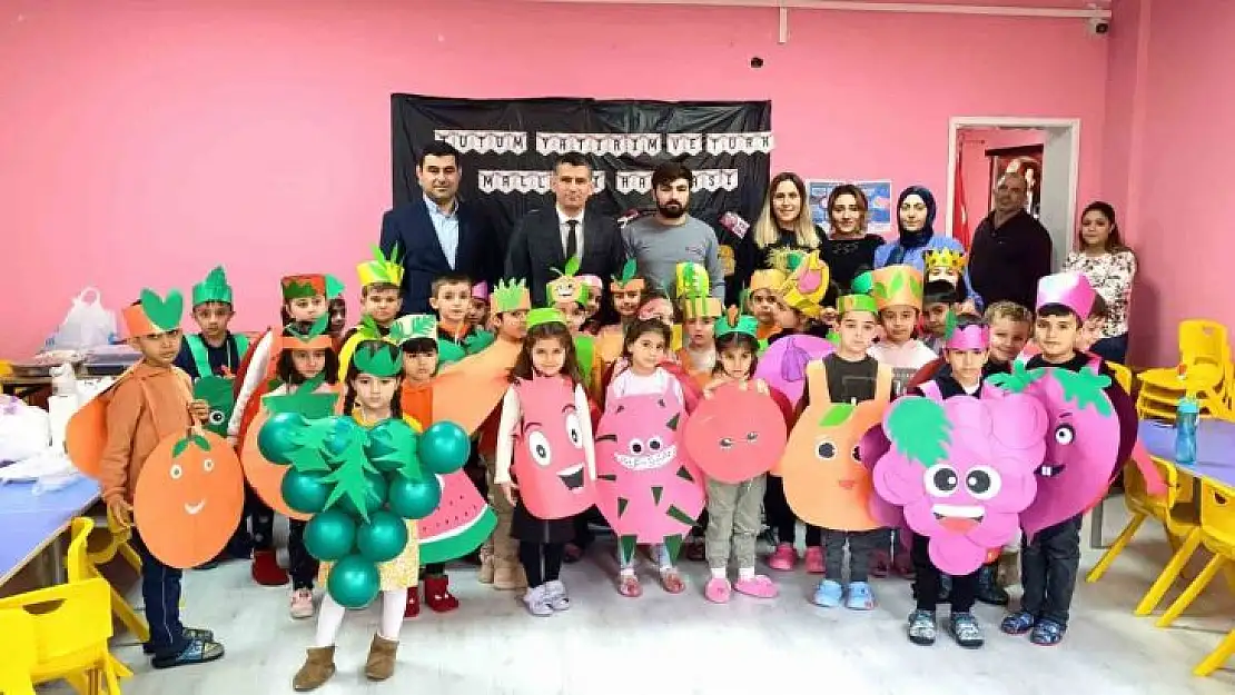 Çemişgezek'te minikler Yerli Malı Haftası'nı kutladı