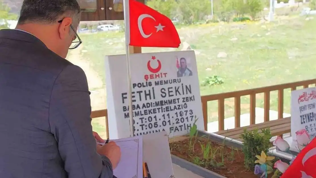 CHP'li Erol şehit Fethi Sekin'i andı