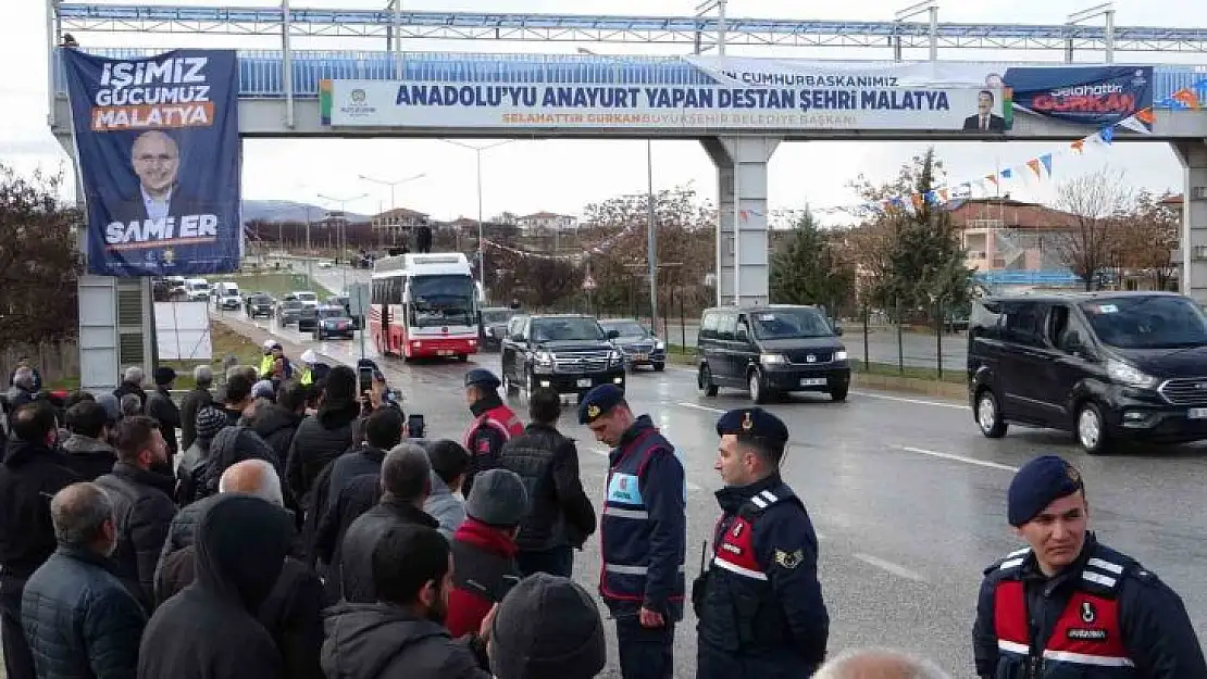 Cumhurbaşkanı Erdoğan'a Malatya'da yoğun ilgi