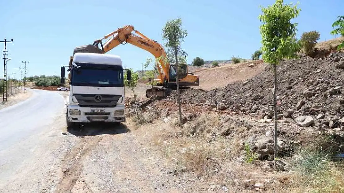 Çüngüş Millet Bahçesi'nin yapımına başlandı