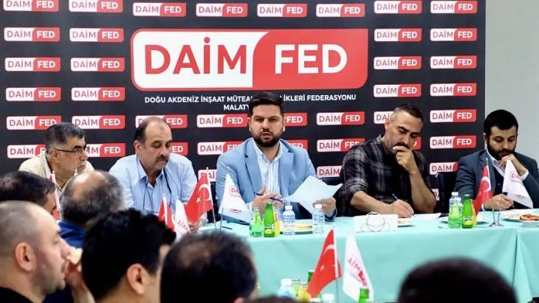 DAİMFED Malatya Şube Başkanlığına Kadircan Esen getirildi