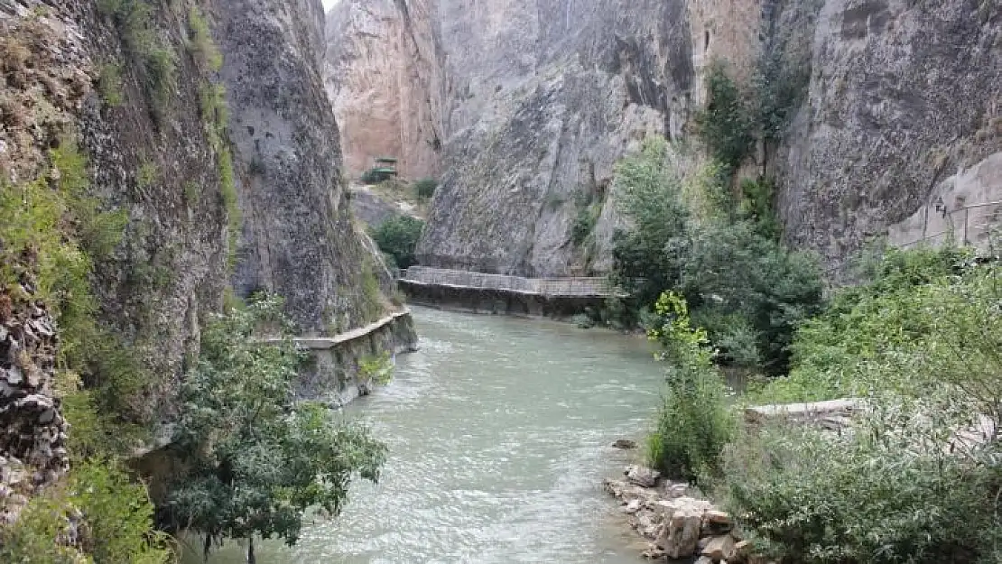 Darende Tohma Kanyonu turizme açılmayı bekliyor