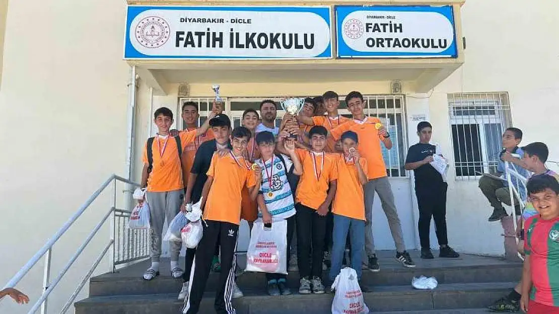 Dicle HEM'in futbol turnuvasında şampiyon belli oldu