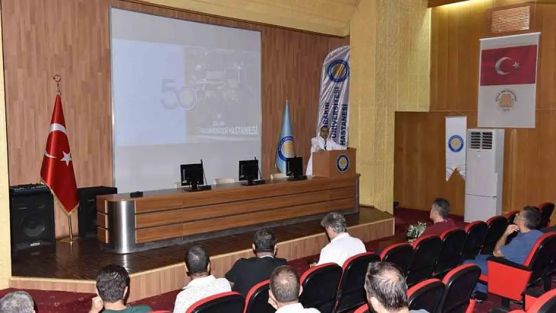 Dicle Üniversitesi Hastanesinde çalışmalar hakkında bilgilendirme toplantısı yapıldı