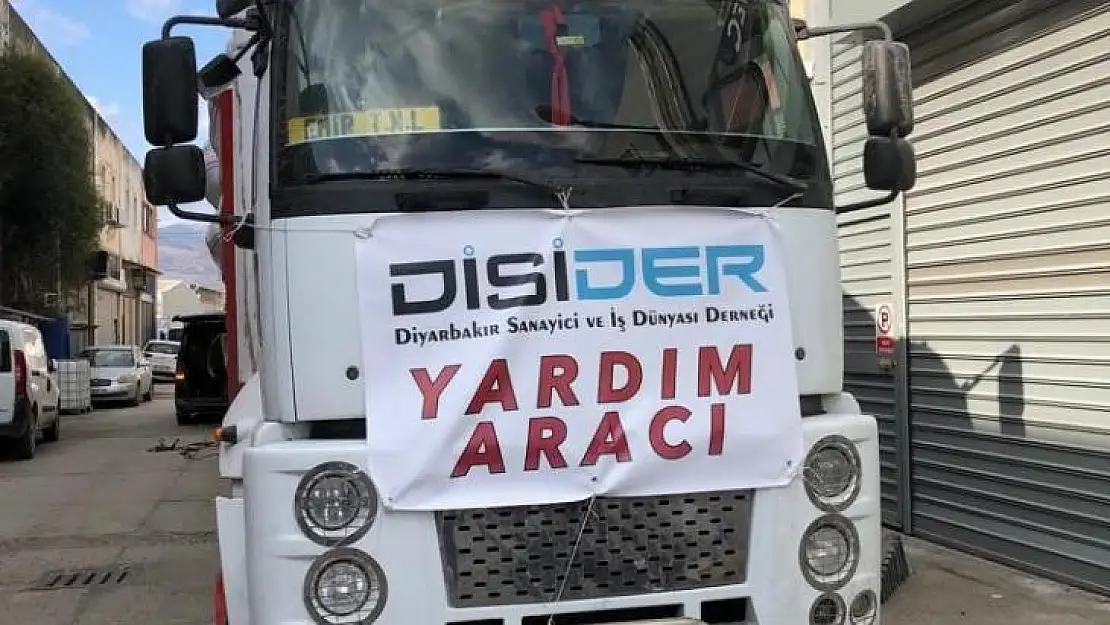 DİSİDER'den depremzedelere destek