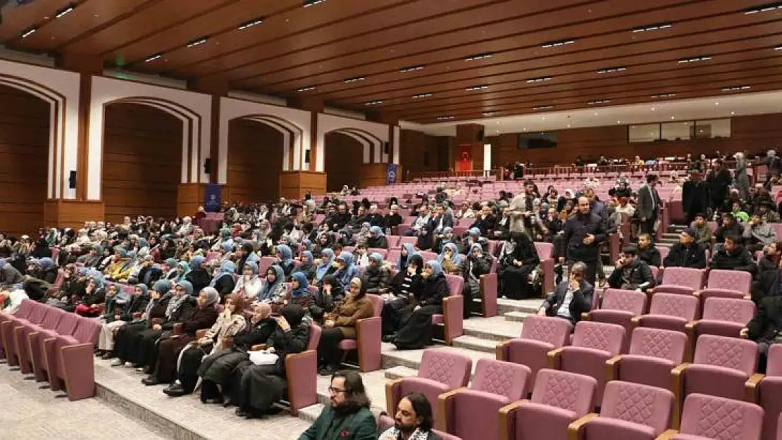 Diyarbakır'da 'Filistin İçin Sözümüz Var' temalı konferans düzenlendi