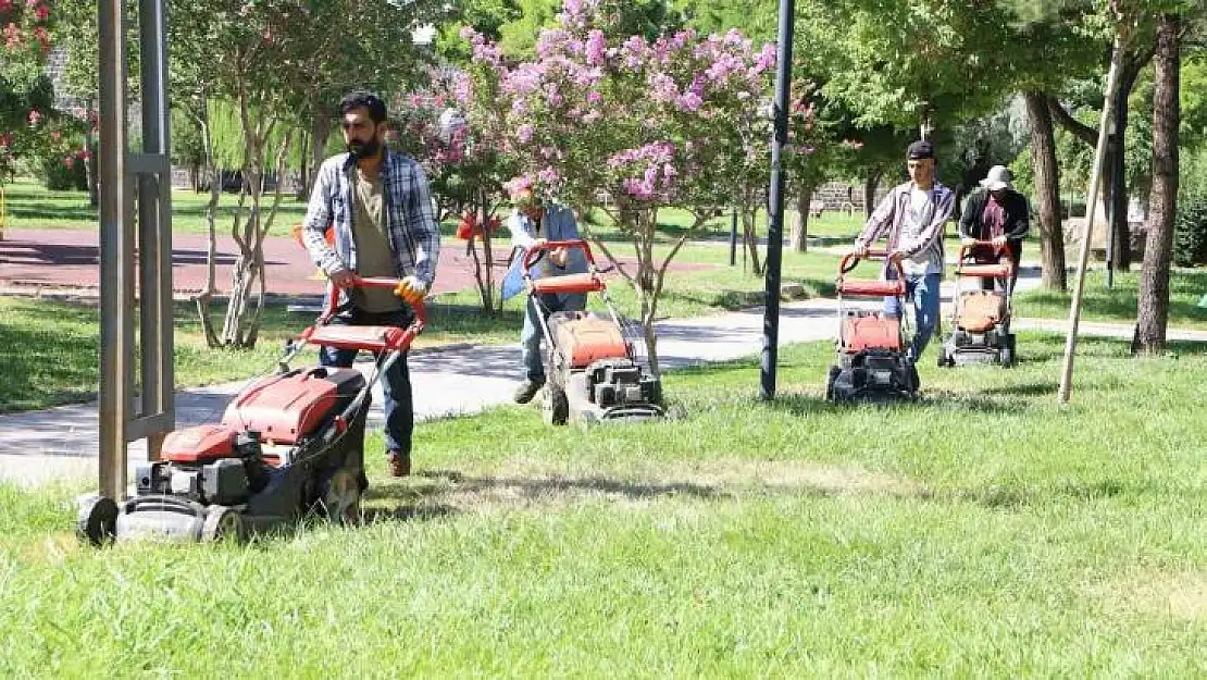 Diyarbakır'da 3 milyon 755 bin metrekarelik yeşil alan elden geçirildi