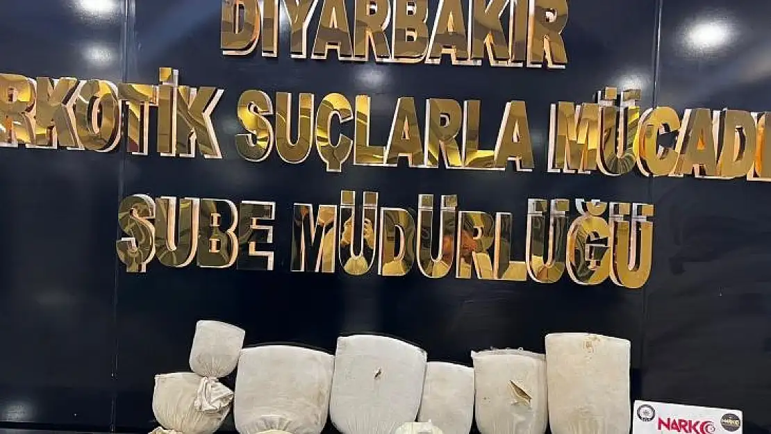 Diyarbakır'da 63 narkotik operasyonu: 29 kişi tutuklandı