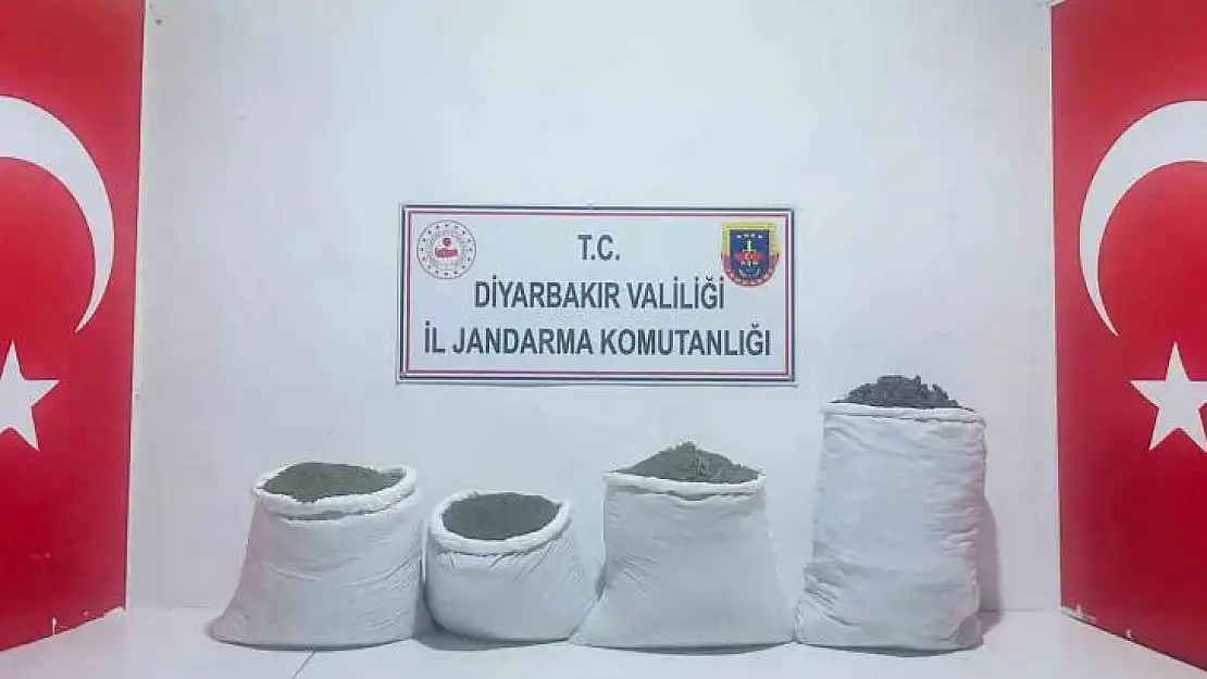 Diyarbakır'da 68 kilogram uyuşturucu ele geçirildi