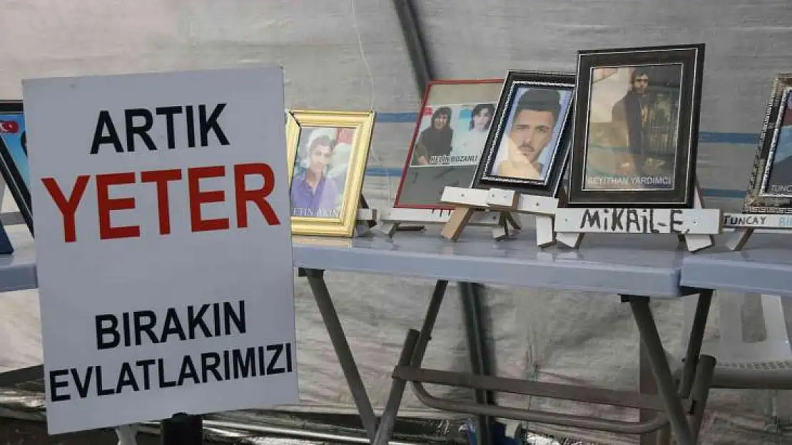 Diyarbakır'da ailelerin PKK ve HDP'ye karşı eylemleri bin 52'nci gününde