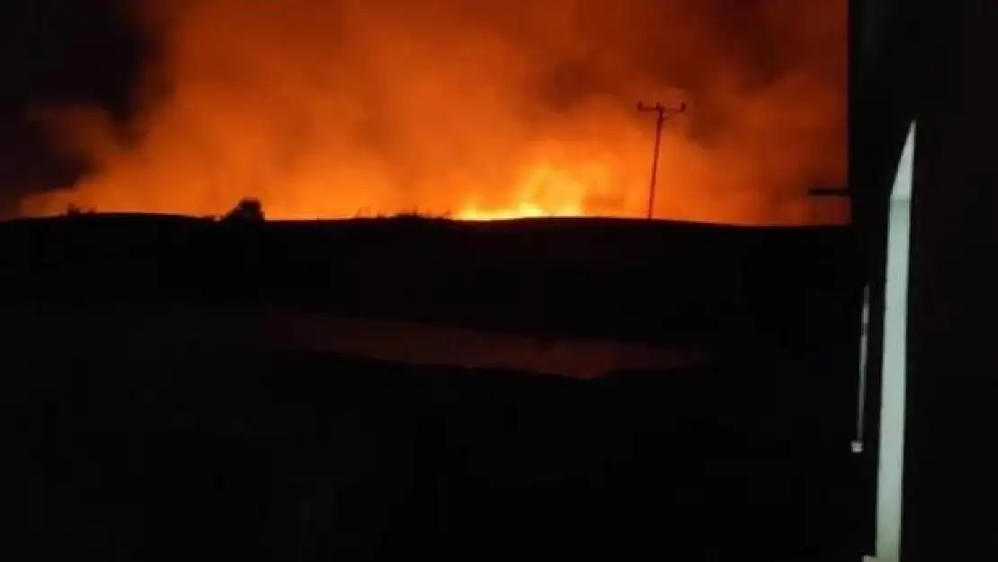 Diyarbakır'da çıkan anız yangını söndürüldü