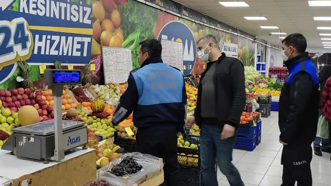 Diyarbakır'da fiyat etiketi denetimi yapıldı