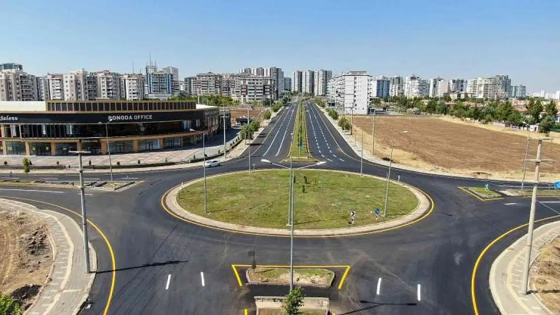 Diyarbakır'da iki caddenin asfalt çalışması tamamlandı