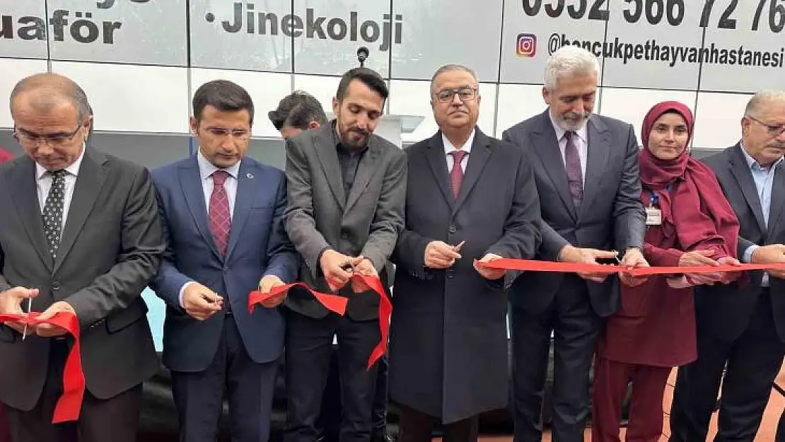 Diyarbakır'da ilk özel hayvan hastanesi açıldı