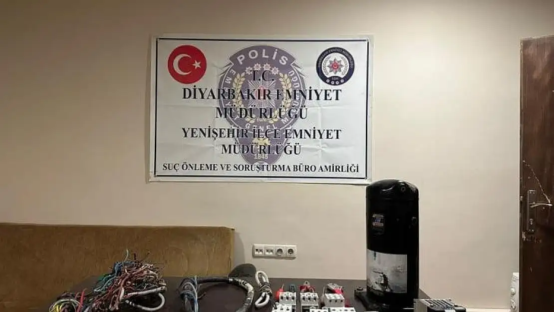 Diyarbakır'da sağlık ocağını hedef alan hırsızlar 130 saatlik görüntü izlenerek yakalandı