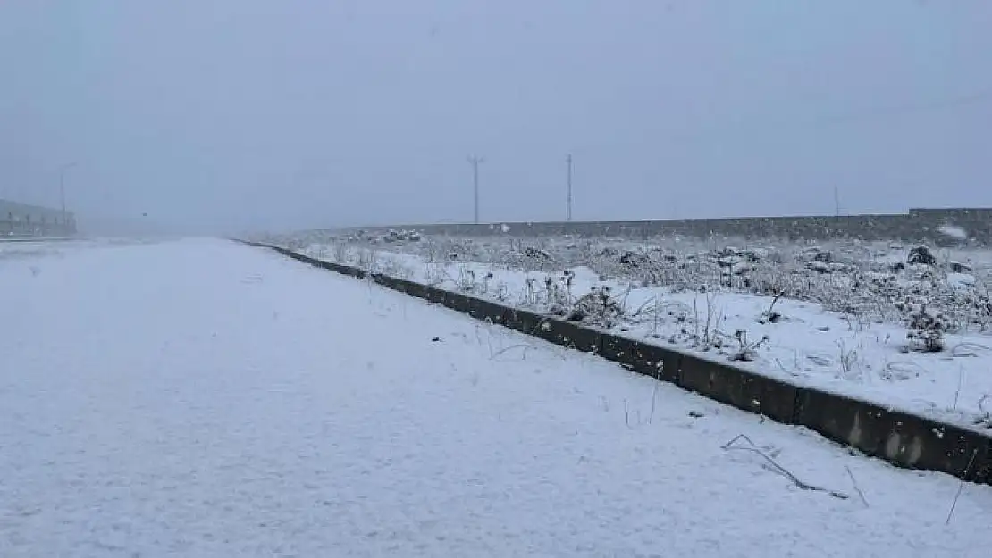 Diyarbakır'da yüksek kesimlere mevsimin ilk karı yağdı