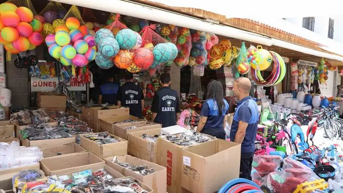 Diyarbakır'da zabıtadan bayram öncesi maytap denetimi