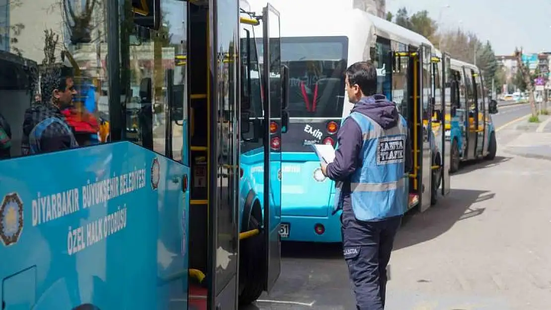 Diyarbakır'da zabıtadan abonman kart denetimi