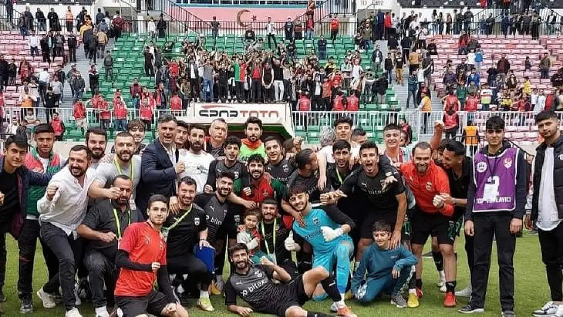 Diyarbekirspor'da ligde kalma sevinci