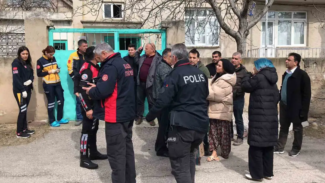 Doğal gaz kaçağı için eve giren polis dehşetle karşılaştı