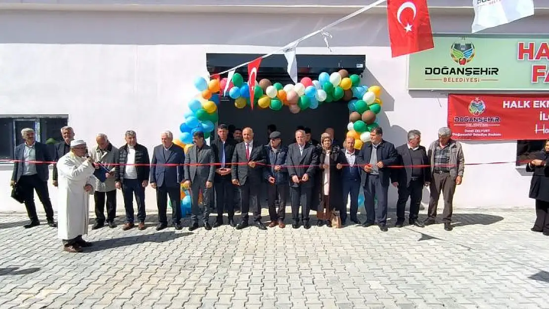 Doğanşehir'de toplu açılış