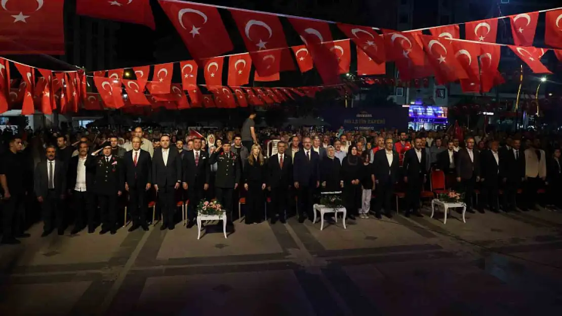 Elazığ'da 15 Temmuz etkinliklerle anıldı