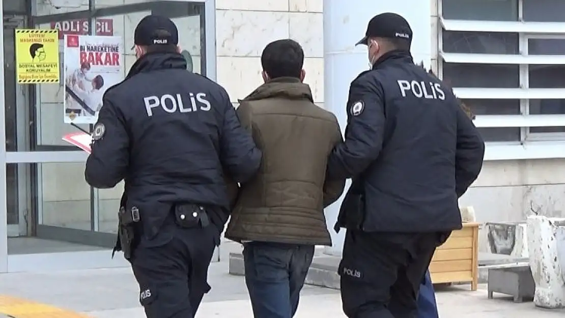 Cam kırarak hırsızlık yapan şüpheli tutuklandı