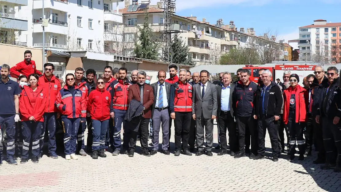 Elazığ'da afet farkındalık eğitimi verildi