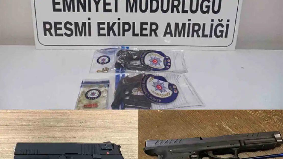 Elazığ'da asayiş uygulaması: 15 aranan şahıs yakalandı, 4 ruhsatsız silah ele geçirildi