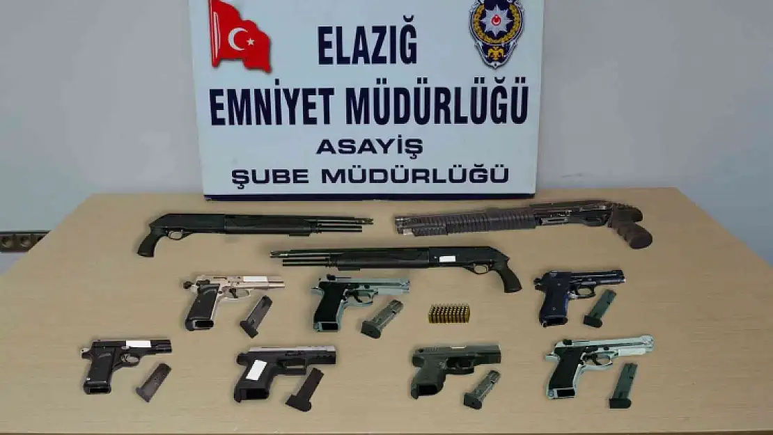 Elazığ'da asayiş ve şok uygulamaları: 28 kişi tutuklandı