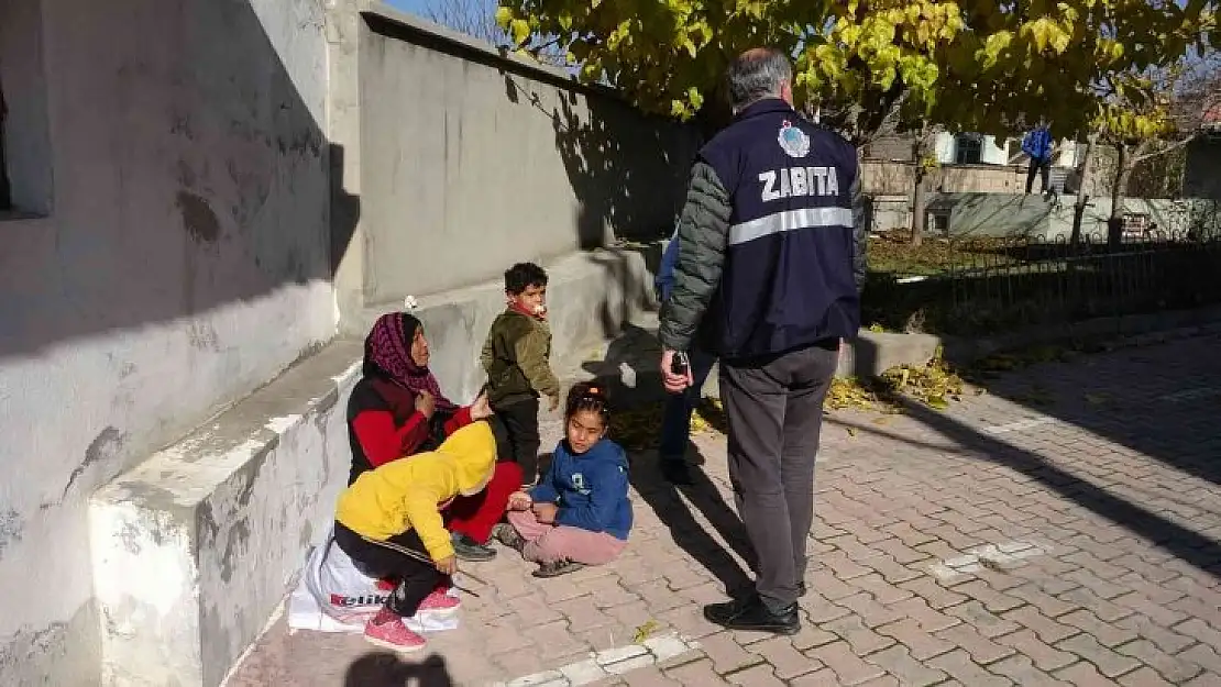 Elazığ'da dilenci operasyonları sürüyor