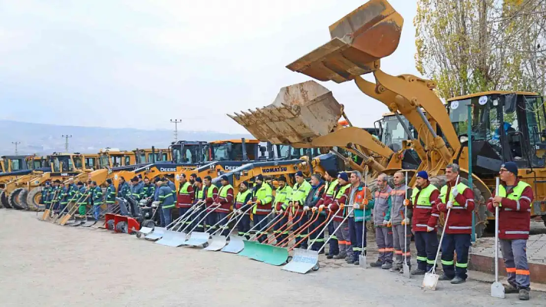 Elazığ'da kış hazırlıkları tamamlandı