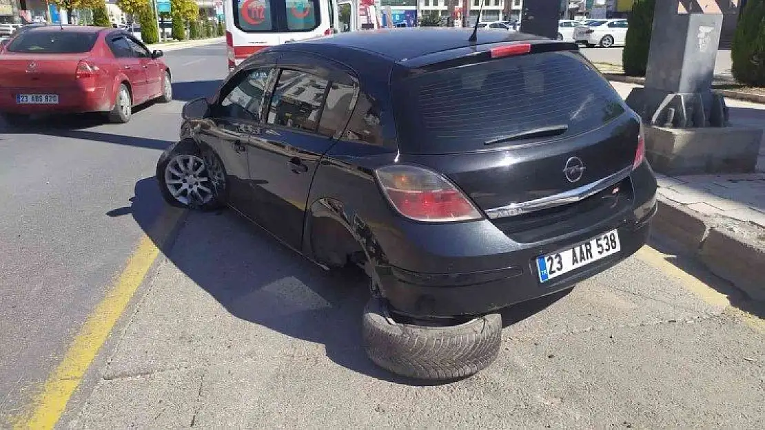 Elazığ'da trafik kazası: 1 yaralı