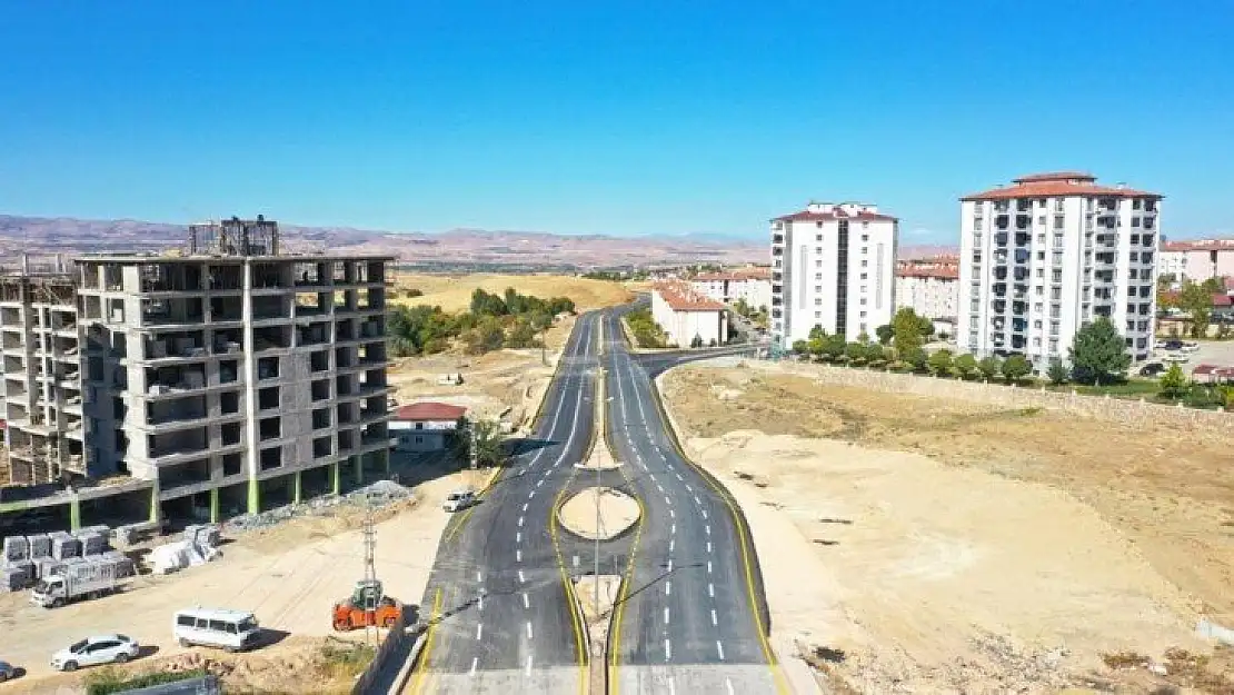 Elazığ'da üstyapı çalışmaları devam ediyor