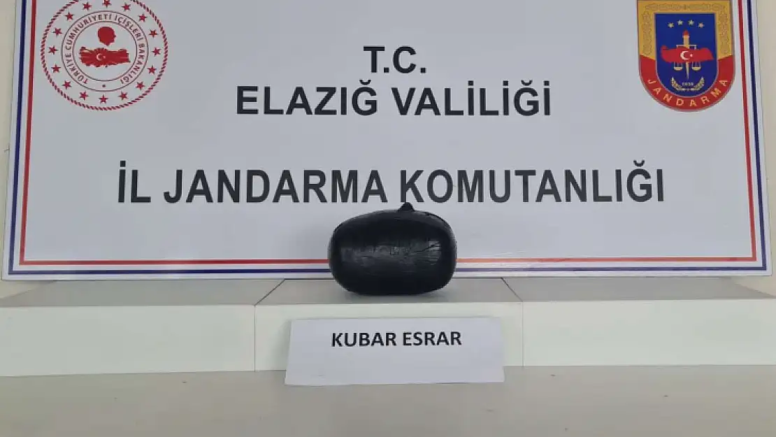 Elazığ'da uyuşturucu operasyonu