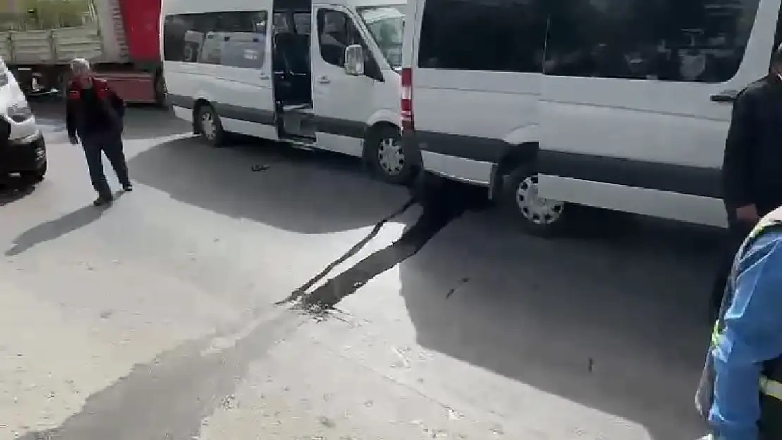 Elazığ'da zincirleme trafik kazası: 1 yaralı